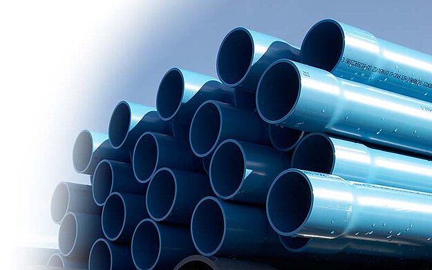 Protective pipes made of PVC-U